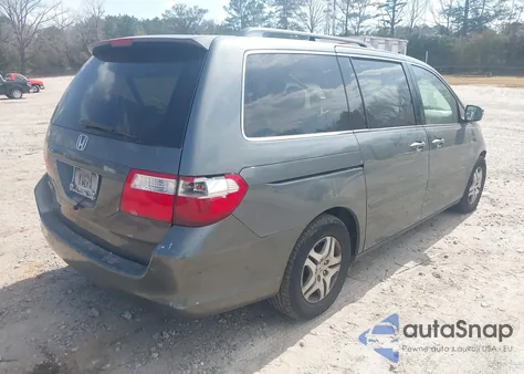 2007 Honda Odyssey Ex-L z USA, uszkodzony, nr VIN 5FNRL38667B454127